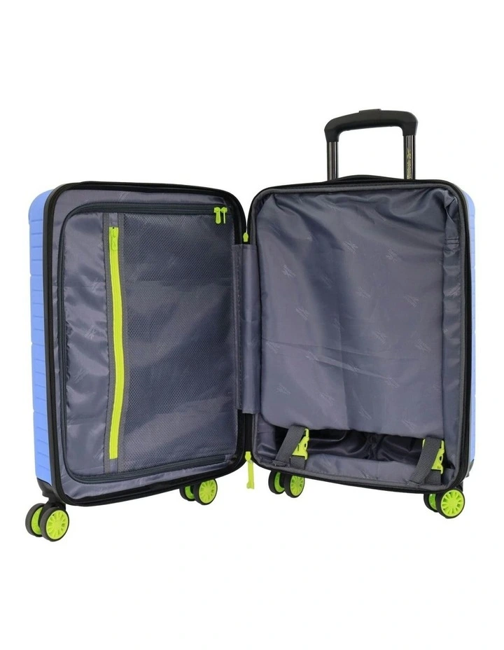Reebok Wanderer 54cm Cabin Hard Shell Suitcase in Blue image 3