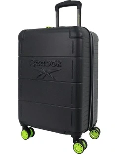 Wanderer 54cm Cabin Hard Shell Suitcase in Black