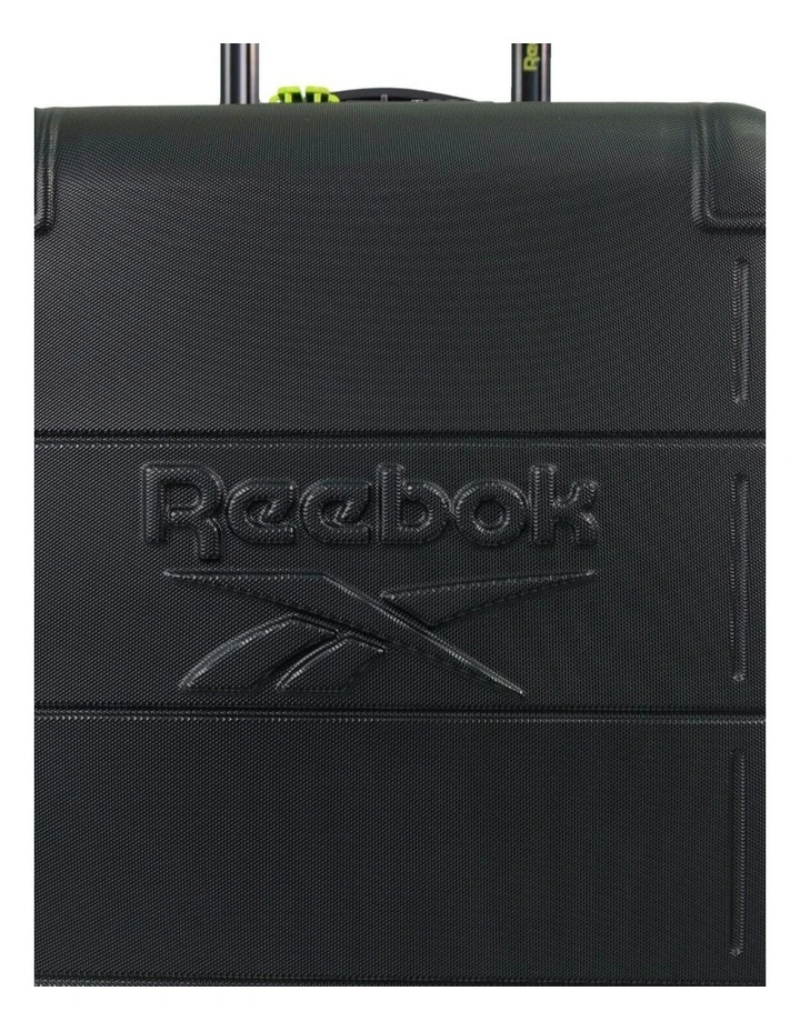 Wanderer 54cm Cabin Hard Shell Suitcase in Black image 6