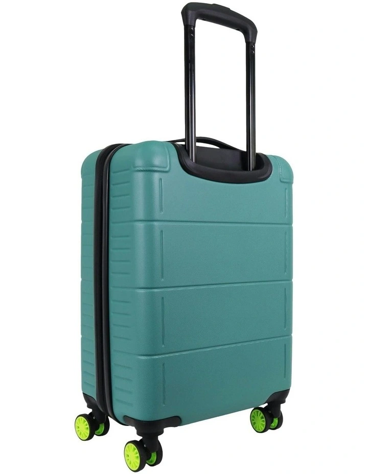 Wanderer 54cm Cabin Hard Shell Suitcase in Turquoise image 3
