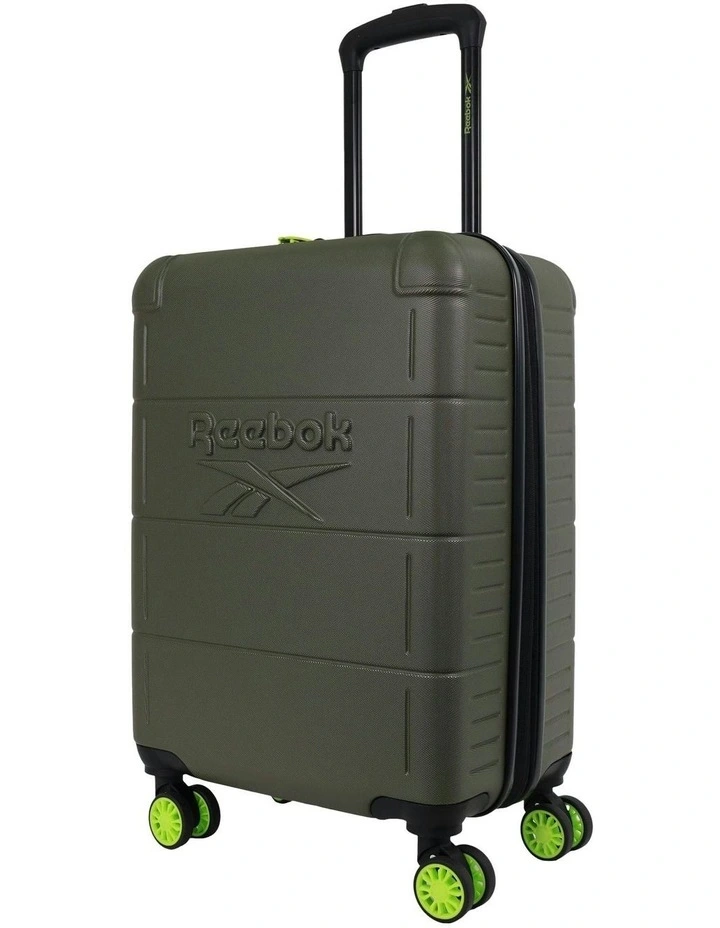 Wanderer 54cm Cabin Hard Shell Suitcase in Khaki image 1
