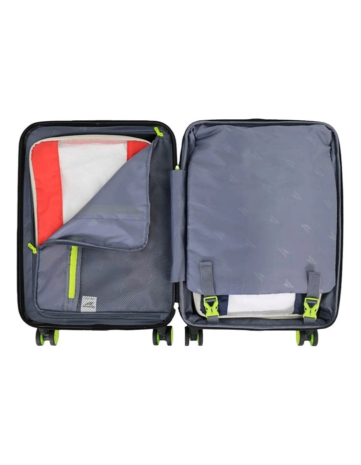 Wanderer 54cm Cabin Hard Shell Suitcase in Khaki image 2