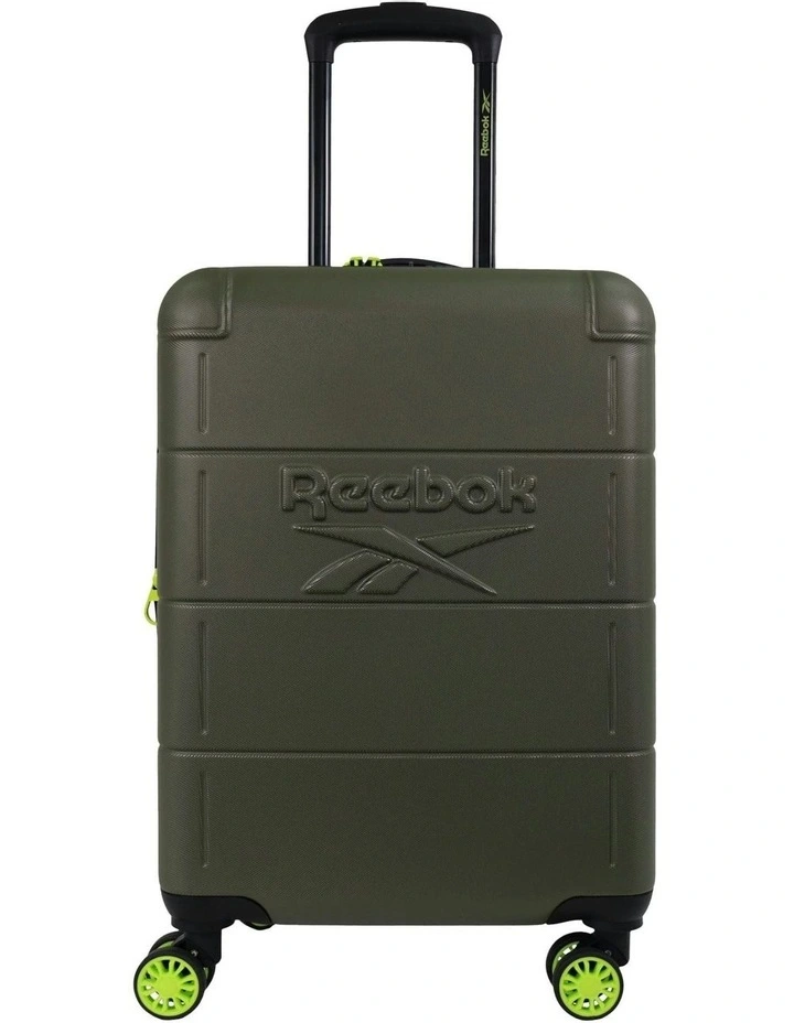 Wanderer 54cm Cabin Hard Shell Suitcase in Khaki image 2