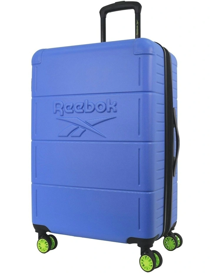 Wanderer 67cm Medium Hard Shell Suitcase in Blue image 1