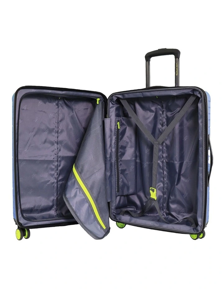 Wanderer 67cm Medium Hard Shell Suitcase in Blue image 3