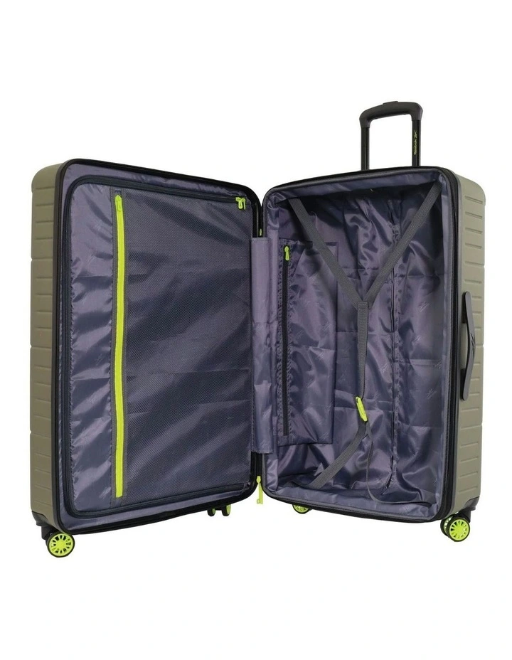 Wanderer 67cm Medium Hard Shell Suitcase in Khaki image 3