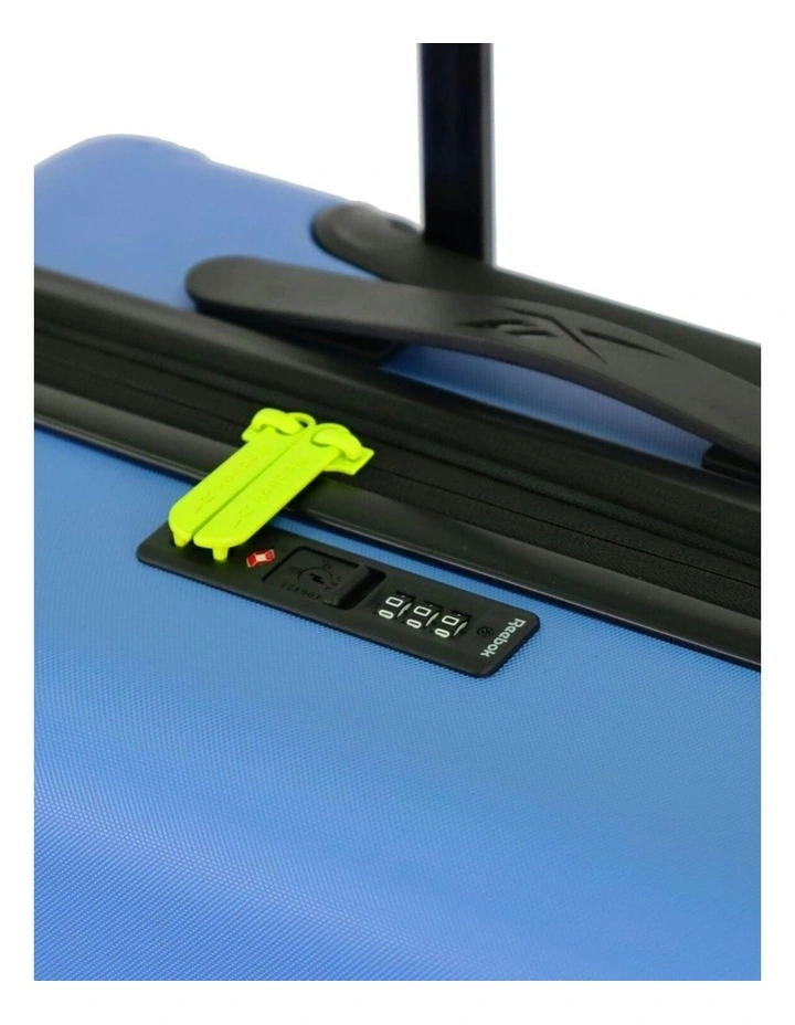 Reebok Wanderer 76cm Large Hard Shell Suitcase in Blue image 4