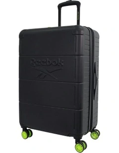 Wanderer 76cm Large Hard Shell Suitcase in Black