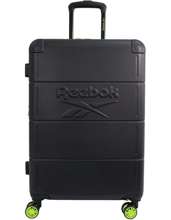 Wanderer 76cm Large Hard Shell Suitcase in Black image 4