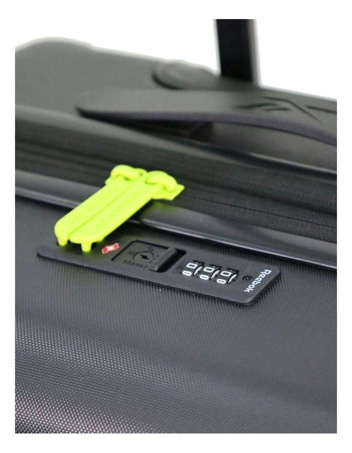 Wanderer 76cm Large Hard Shell Suitcase in Black image 6
