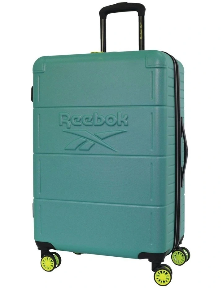 Reebok Wanderer 76cm Large Hard Shell Suitcase in Turquoise image 1