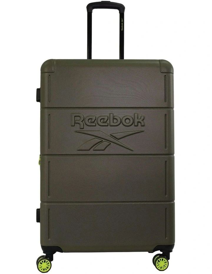 Wanderer 76cm Large Hard Shell Suitcase in Khaki image 4