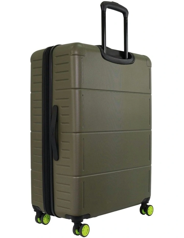 Wanderer 76cm Large Hard Shell Suitcase in Khaki image 5