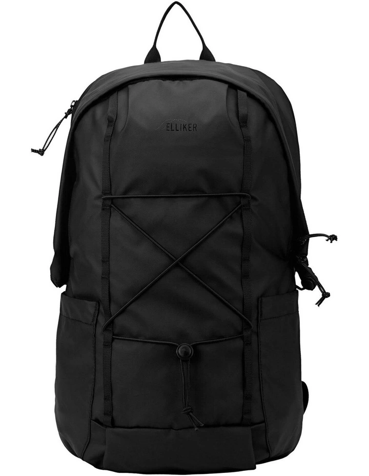 Kiln Hooded Zip Top Backpack 22L in Black image 1