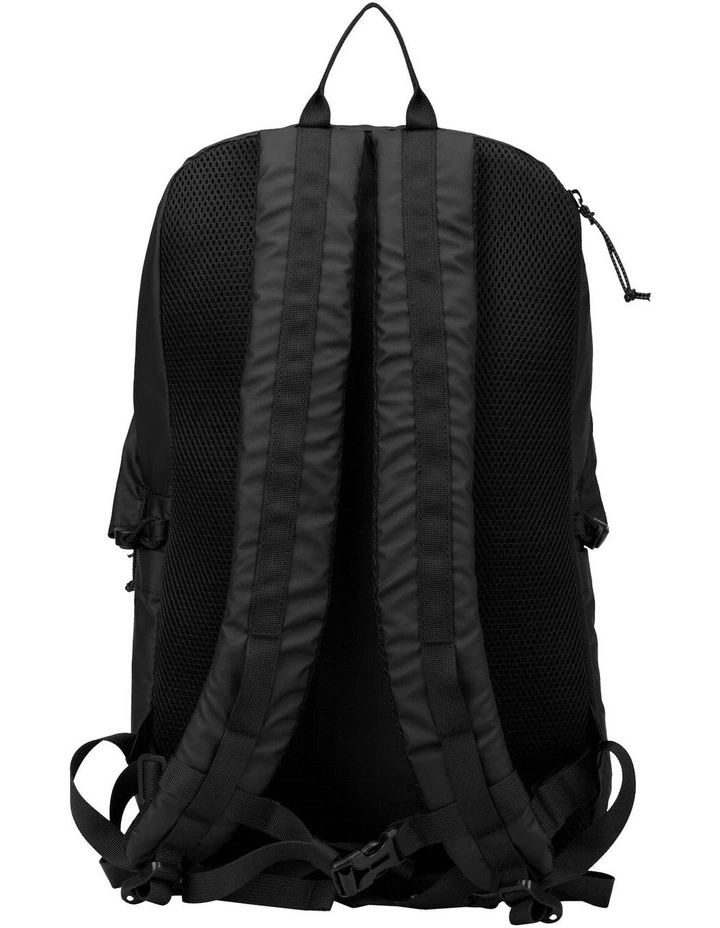 Kiln Hooded Zip Top Backpack 22L in Black image 4