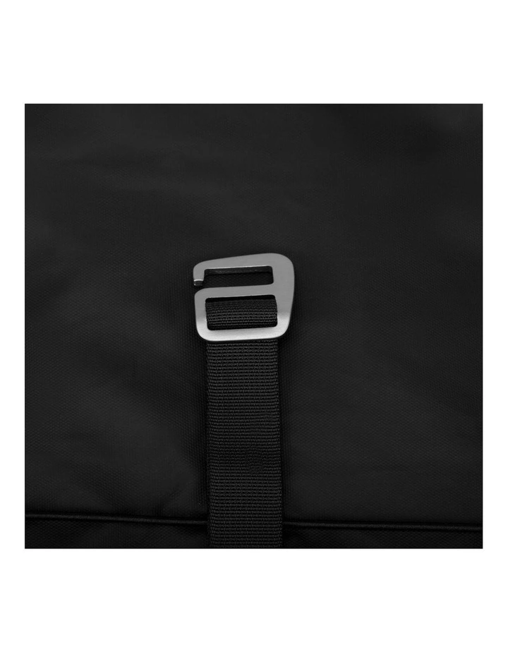 Dayle Roll Top Backpack 21/25L in Black image 4
