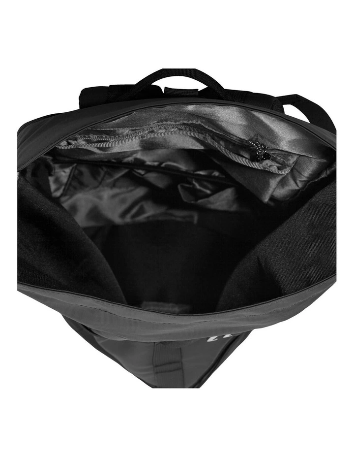 Dayle Roll Top Backpack 21/25L in Black image 5
