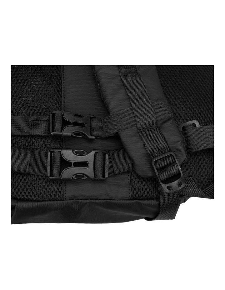 Dayle Roll Top Backpack 21/25L in Black image 6