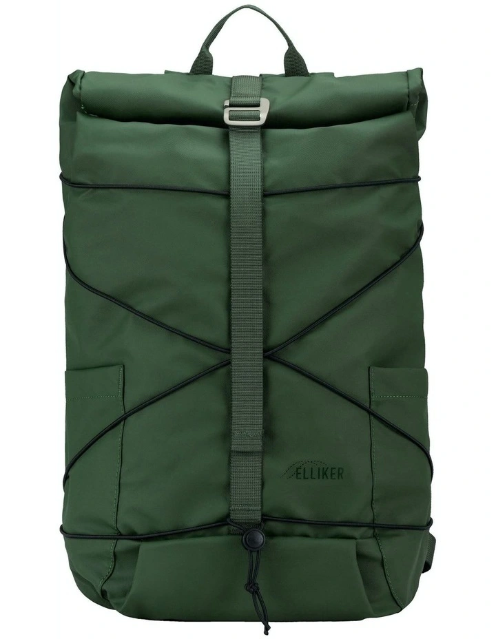 Dayle Roll Top Backpack 21/25L in Green image 1