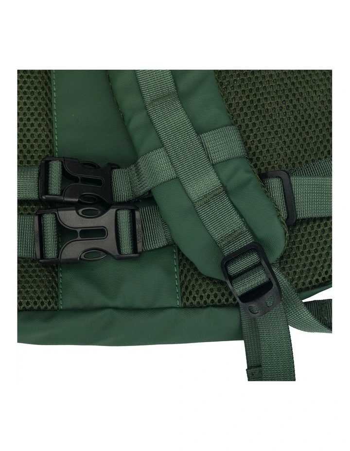Dayle Roll Top Backpack 21/25L in Green image 6