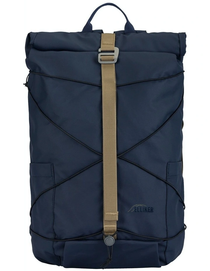 Dayle Roll Top Backpack 21/25L in Navy image 1