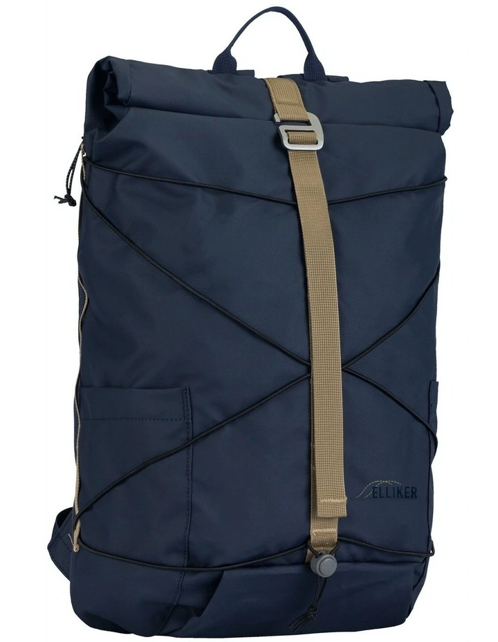 Dayle Roll Top Backpack 21/25L in Navy image 2