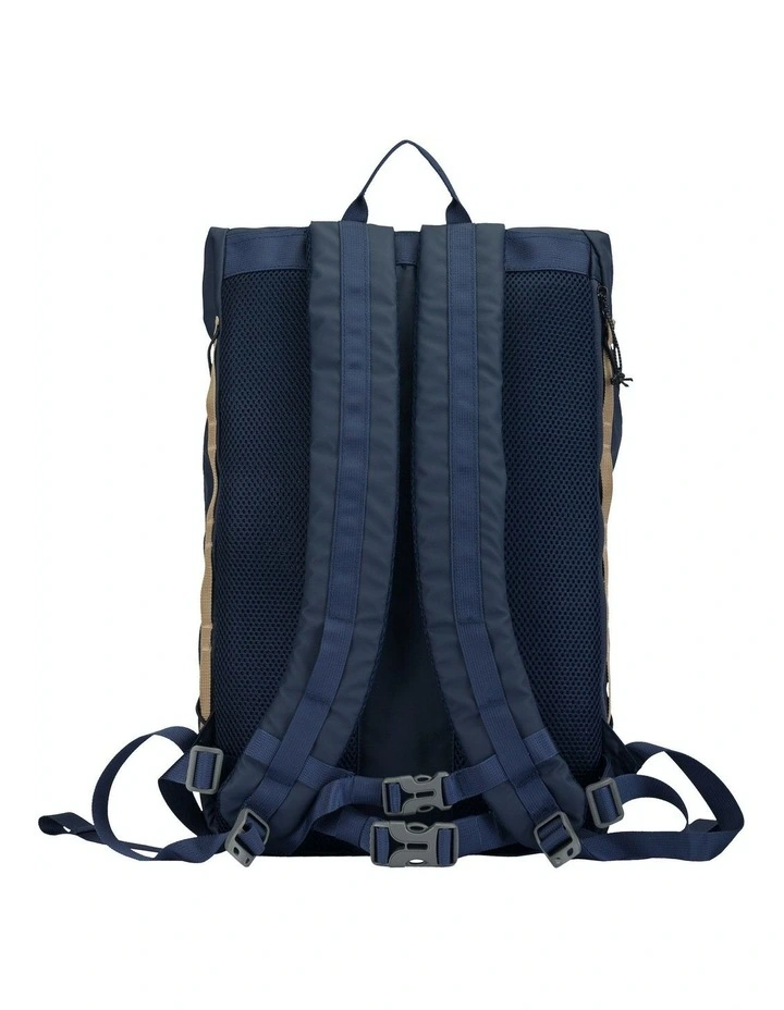 Dayle Roll Top Backpack 21/25L in Navy image 3