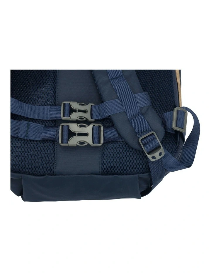 Dayle Roll Top Backpack 21/25L in Navy image 6
