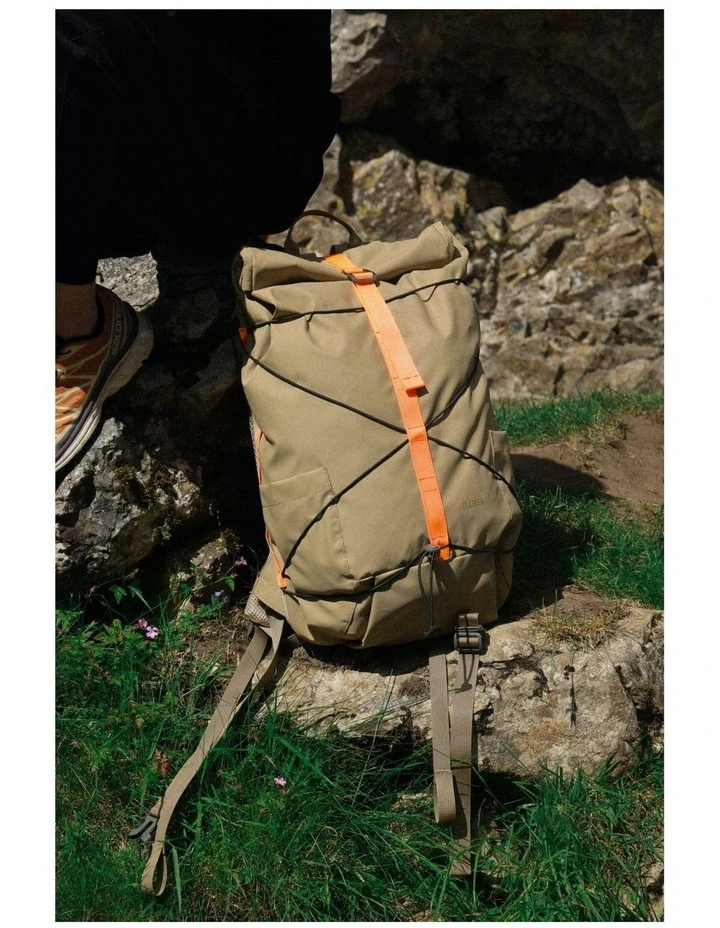 Dayle Roll Top Backpack 21/25L in Sand image 2