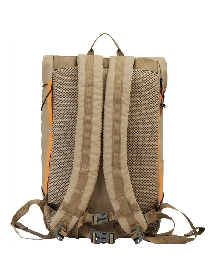 Dayle Roll Top Backpack 21/25L in Sand image 3