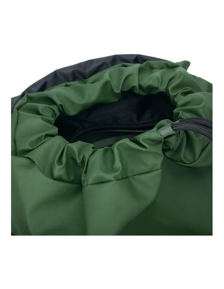 Wharfe Flap Over Backpack 22L in Green image 5