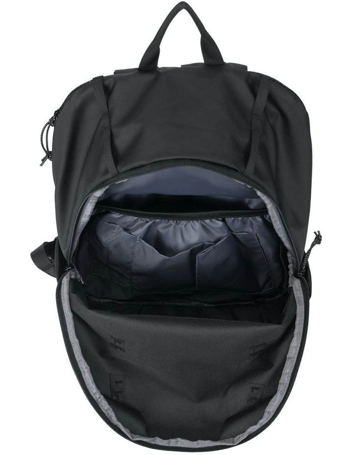 Keswik Zip Top Backpack 22L in Black image 5