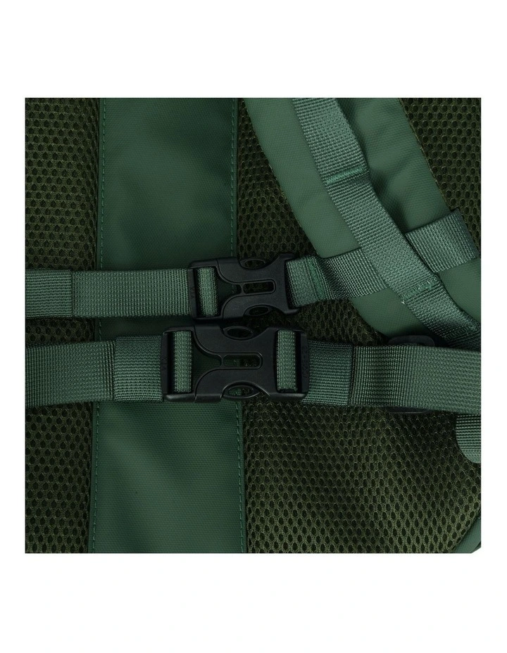 Keswik Zip Top Backpack 22L in Green image 4