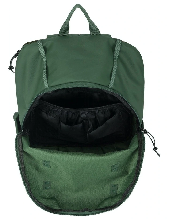 Keswik Zip Top Backpack 22L in Green image 5