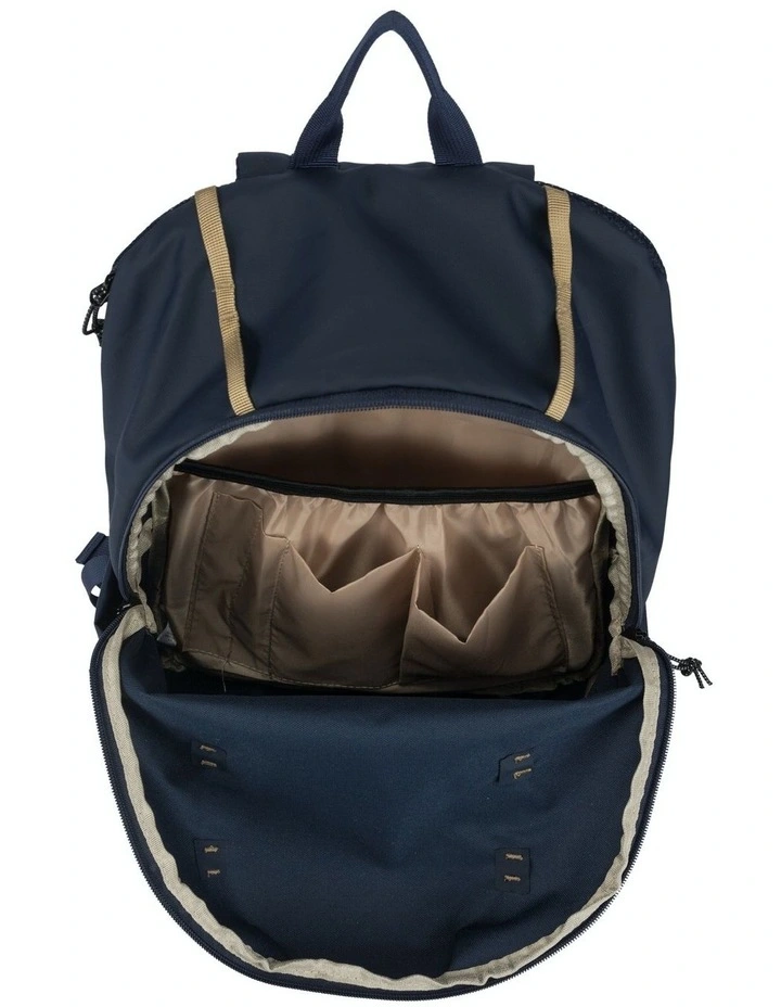 Keswik Zip Top Backpack 22L in Navy image 5