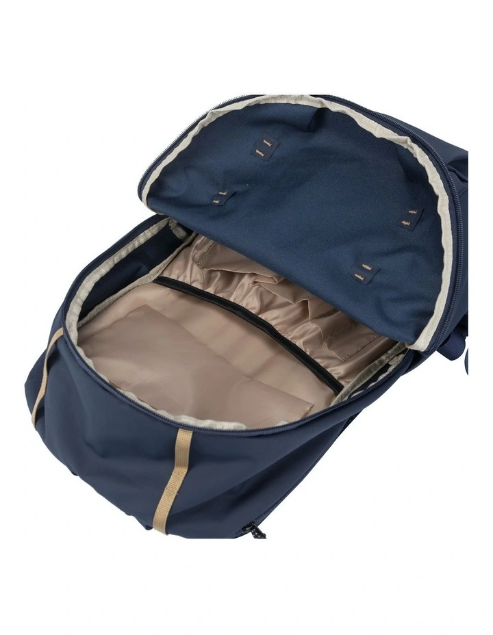 Keswik Zip Top Backpack 22L in Navy image 7