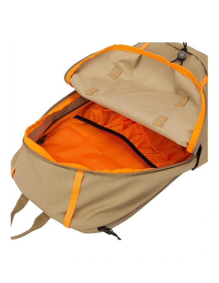 Keswik Zip Top Backpack 22L in Sand image 7