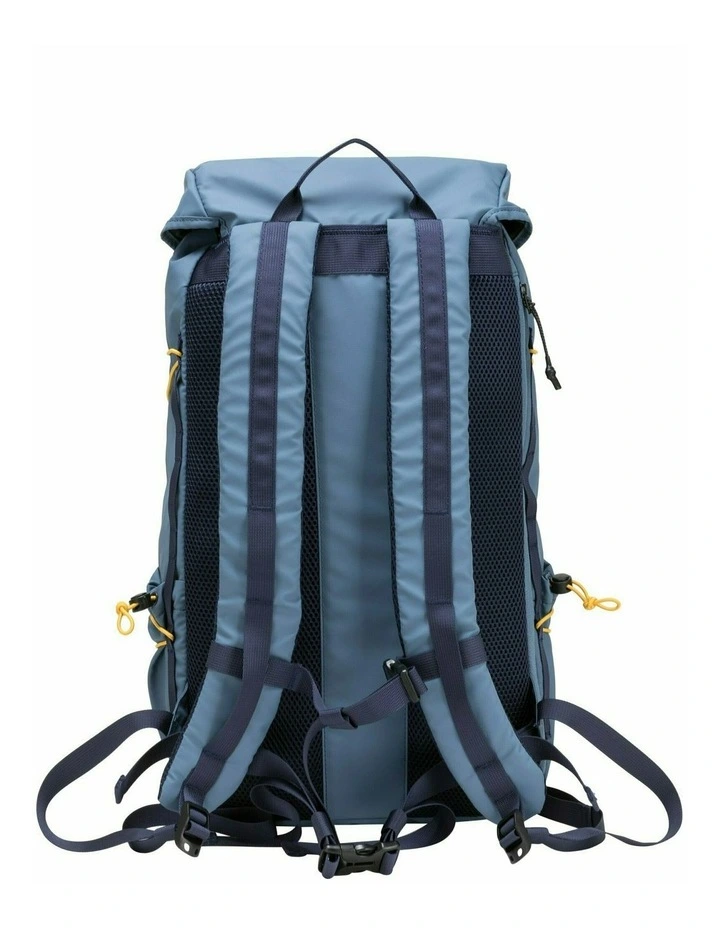 Wharfe Flap Over Backpack 22L in Blue image 6