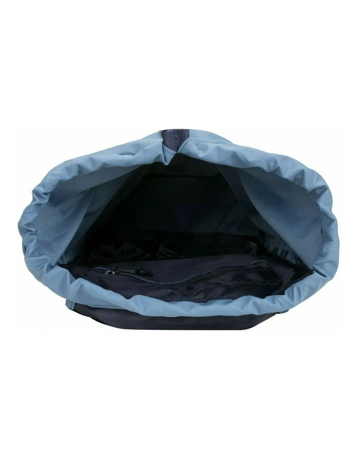 Wharfe Flap Over Backpack 22L in Blue image 7