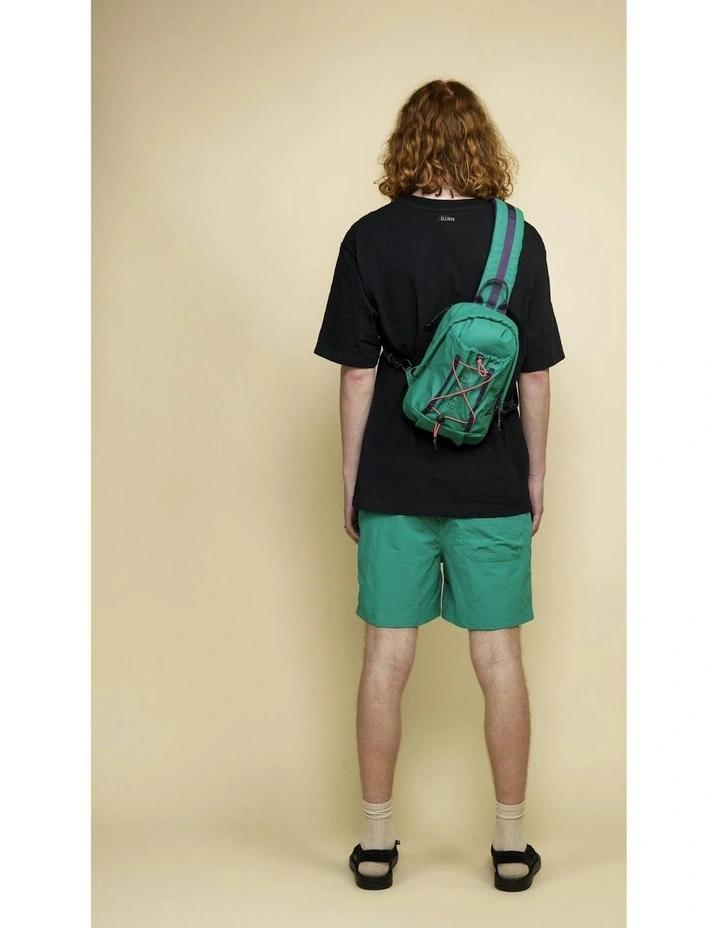 Eyam Sling Backpack 5L in Green image 2