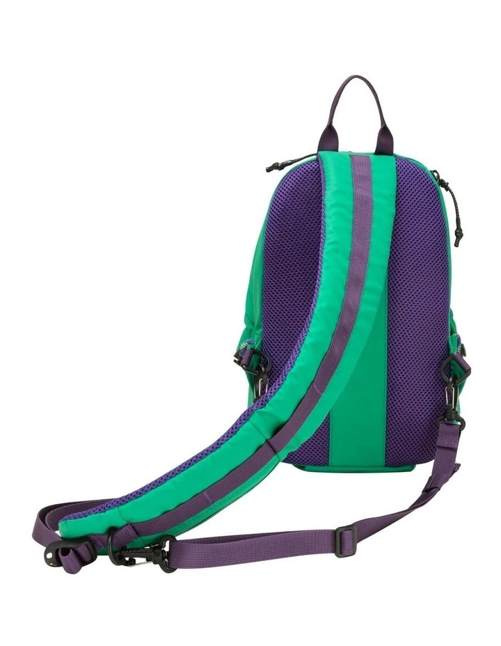 Eyam Sling Backpack 5L in Green image 4