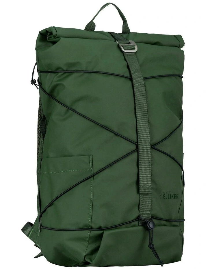 Dayle Roll Top Backpack 21/25L in Green image 2