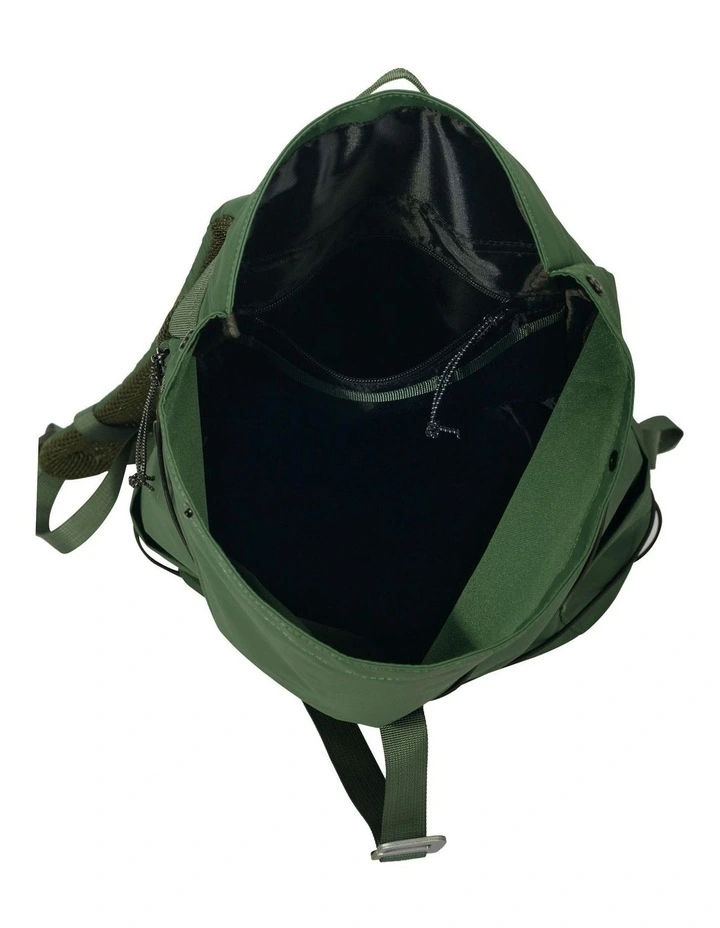 Dayle Roll Top Backpack 21/25L in Green image 5