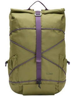 Dayle Roll Top Backpack 21/25L in Green