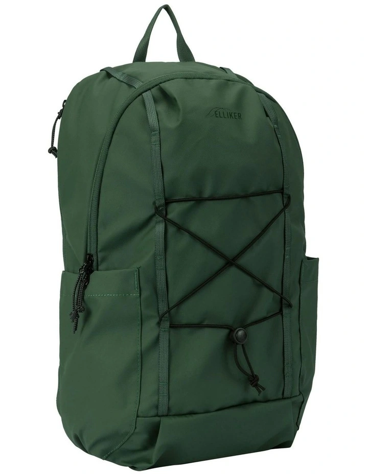 Keswik Zip Top Backpack 22L in Green image 2