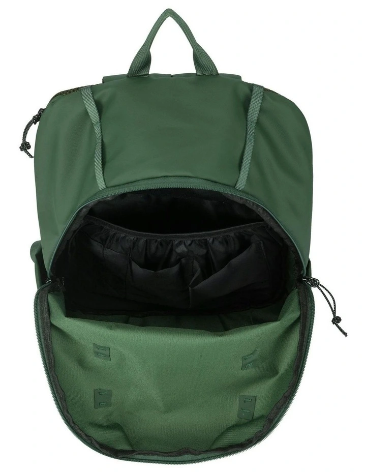 Keswik Zip Top Backpack 22L in Green image 5
