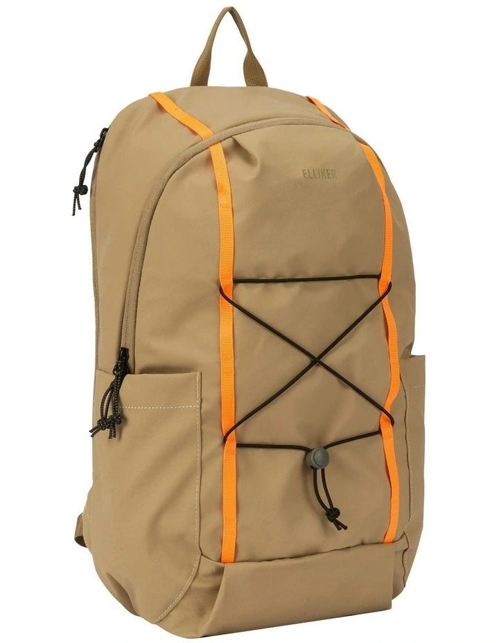 Keswik Zip Top Backpack 22L in Beige image 2