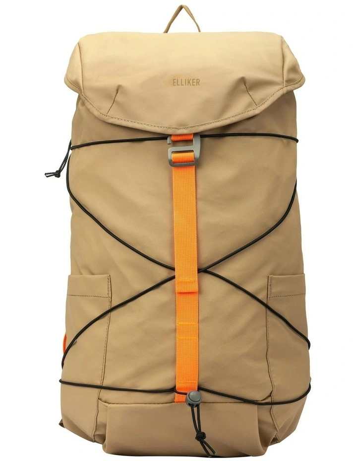 Wharfe Flap Over Backpack 22L in Beige image 1