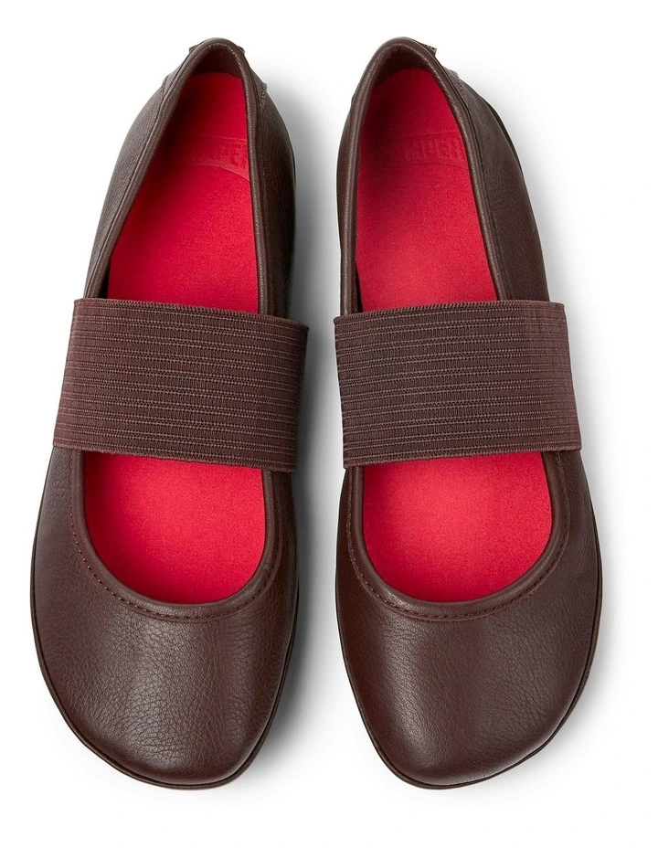 21595 Right Nina Ballerinas in Burgundy image 3