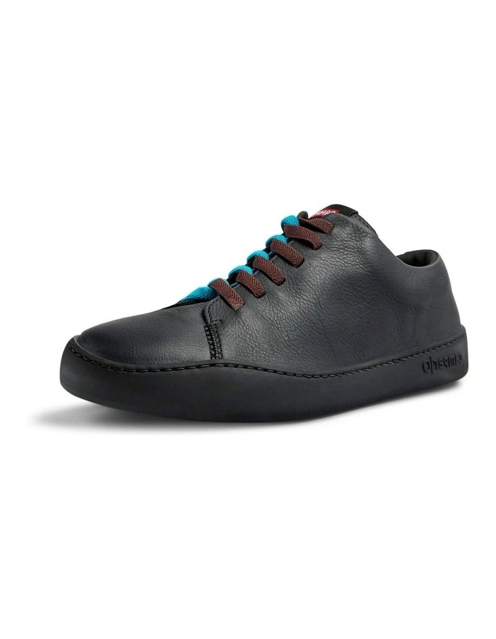 K100855 Peu Touring Twins Trainers in Black image 1